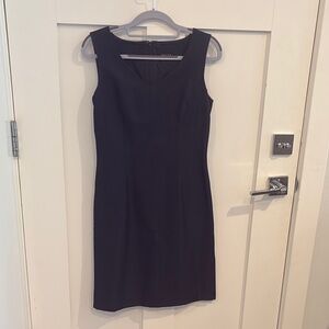Elegant Black Sleeveless Mini Dress